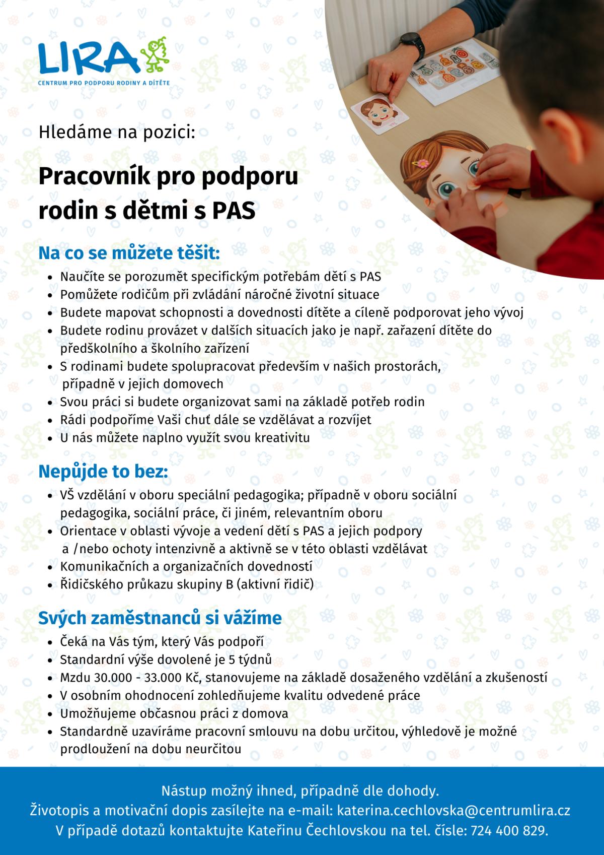 VOLNÁ PRACOVNÍ POZICE